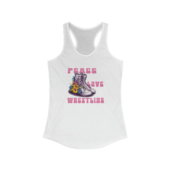Wrestling Racerback Tank - Peace Love Wrestling