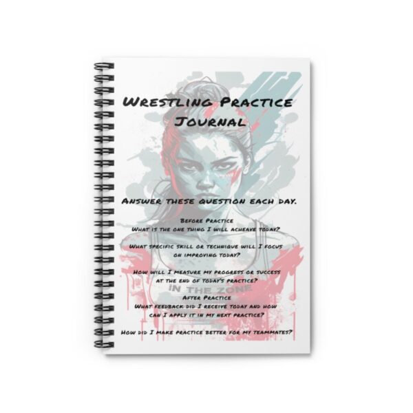 Wrestling Practice Journal - In the Zone