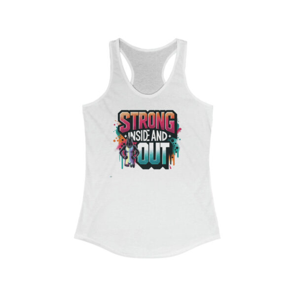 Wrestling Racerback Tank - Strong Inside and Out