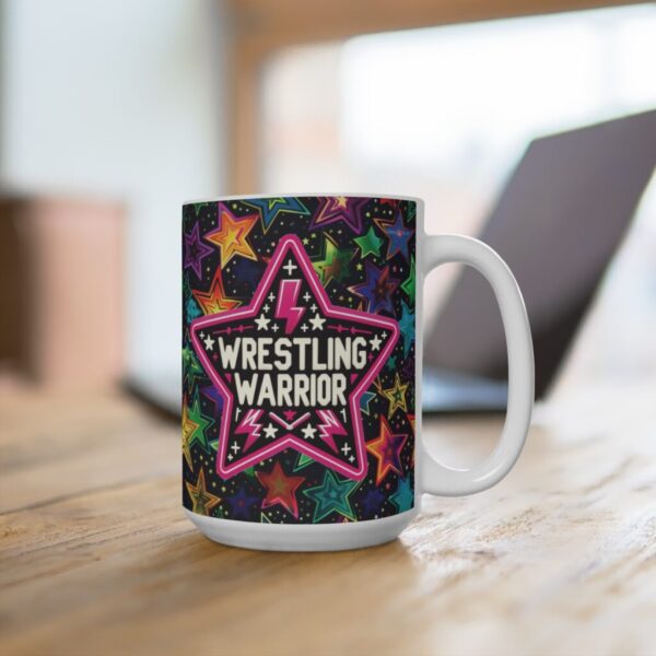Mug 15oz - Wrestling Warrior