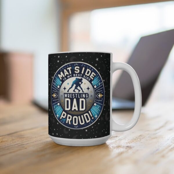 Mug 15oz - Wrestling Dad
