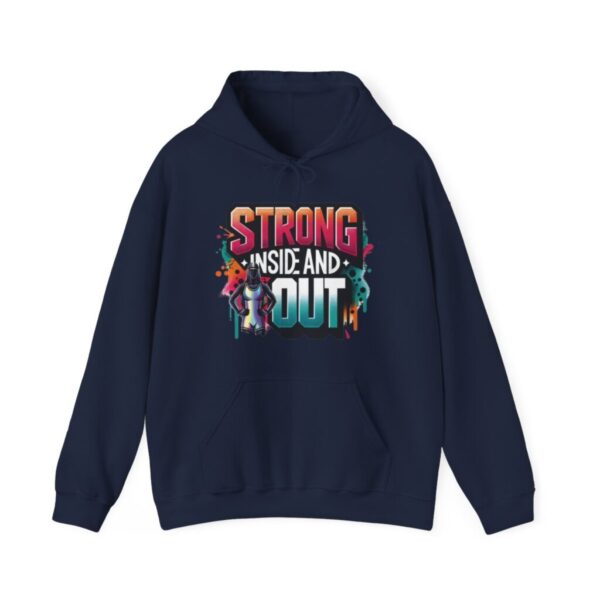 Unisex Wrestling Hoodie - Strong Inside and Out