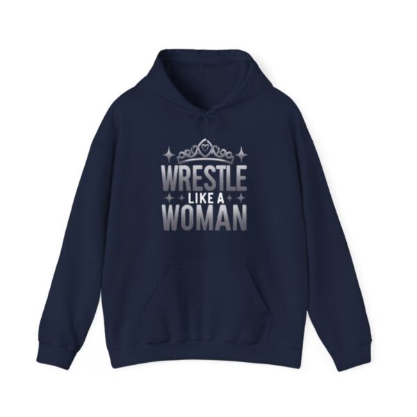 Unisex Wrestling Hoodie - Wrestle Like a Women