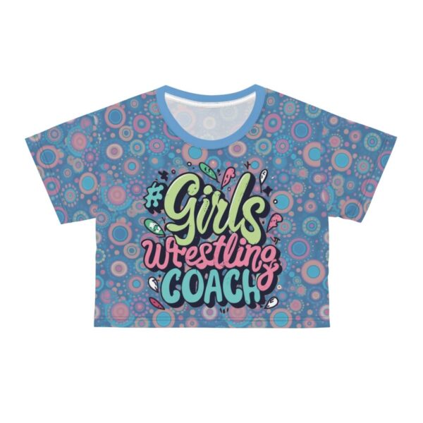 Wrestling Crop T-Shirt - Girls Wrestling Coach