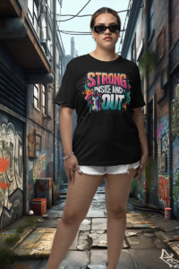 Strong Inside and Out T-Shirt by "the Zone"